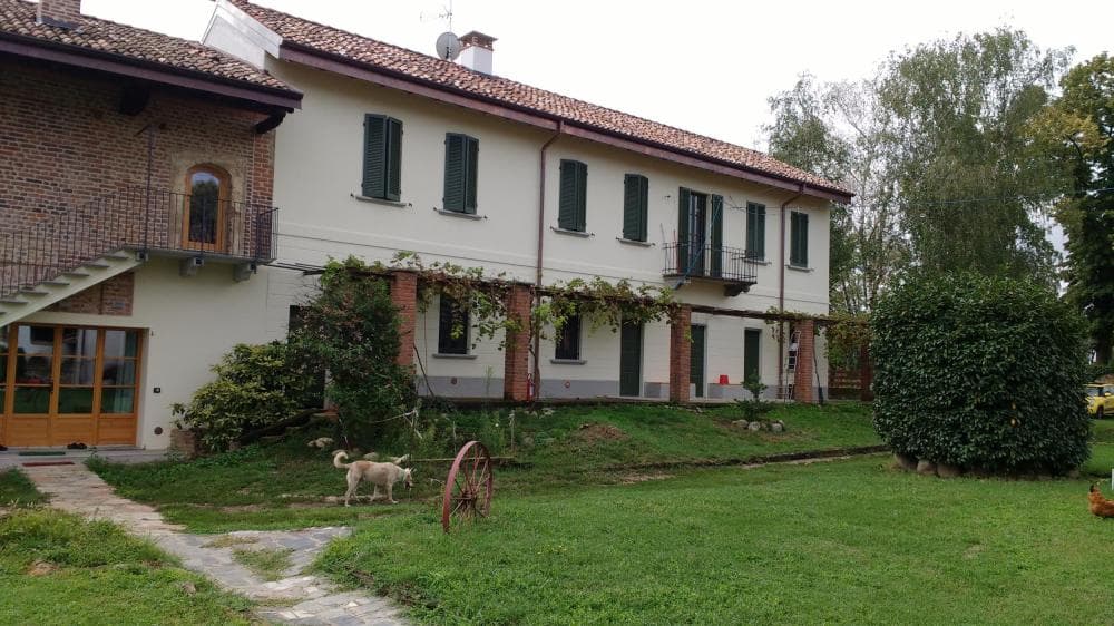 Art Nouveau Room in Cascina Poscallone